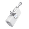 Външна батерия TRUST Pacto 5000 mAh Pocket Powerbank White - 26105