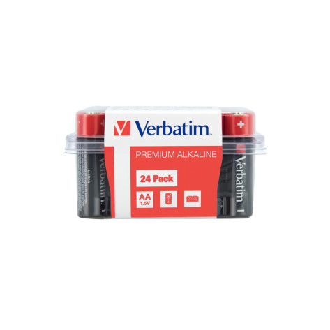 Батерия Verbatim ALKALINE BATTERY AA 24 PACK  - 49505