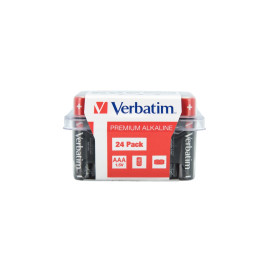 Verbatim ALKALINE BATTERY AAA 24 PACK Verbatim ALKALINE BATTERY AAA 24 PACK