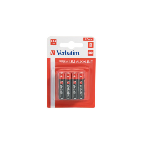 Батерия Verbatim ALKALINE BATTERY AAA 8 PACK  - 49502