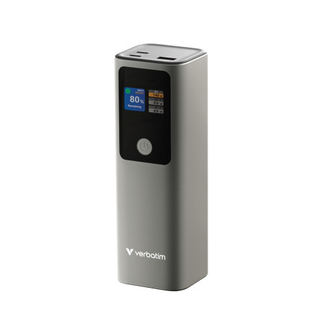 Външна батерия Verbatim Charge 'n' Go Power Bank 27000mAh 183W Grey - 32269