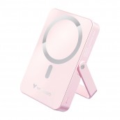 Външна батерия Verbatim Charge 'n' Go Power Bank with Stand Magnetic Wireless 10000mAh Pink - 32267 Външна батерия Verbatim Charge 'n' Go Power Bank with Stand Magnetic Wireless 10000mAh Pink - 32267