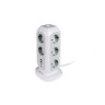 Разклонител Verbatim EUPT-01 EU Power Tower 11 AC with 2 x USB-C  - 49547