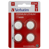 Батерия Verbatim LITHIUM BATTERY CR2025 3V 4 PACK - 49532 Батерия Verbatim LITHIUM BATTERY CR2025 3V 4 PACK - 49532
