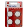Батерия Verbatim LITHIUM BATTERY CR2450 3V 4 PACK - 49535
