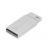 Памет Verbatim Metal Executive 64GB USB 2.0 Silver - 98750 Памет Verbatim Metal Executive 64GB USB 2.0 Silver - 98750