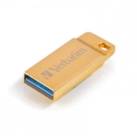 Памет Verbatim Metal Executive 64GB USB 3.0 Gold - 99106