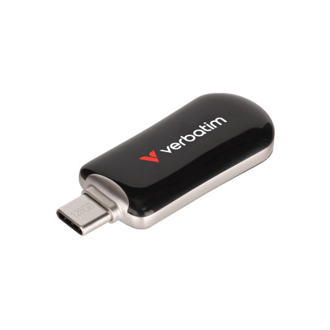 Памет Verbatim Plectra USB-C Flash Drive Black 128GB - 30225