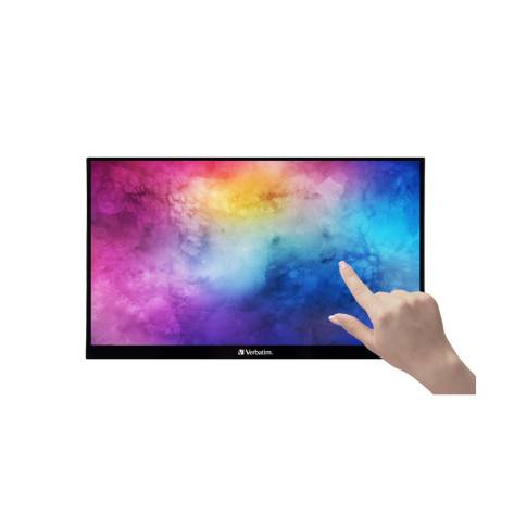 Монитор Verbatim PMT-14 Portable Touchscreen Monitor 14" Full HD 1080p Metal Housing - 49591