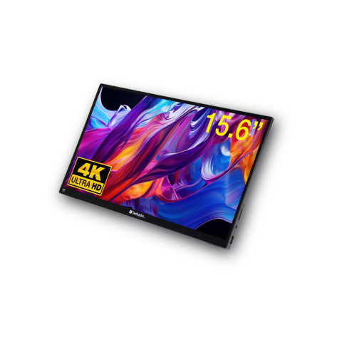 Монитор Verbatim PMT-15 4K Portable Touchscreen Monitor 15.6" 4K Ultra HD Metal Housing - 32238