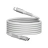 Кабел Verbatim Sync & Charge USB-C to USB-C 100W Magnetic 120 cm - Grey - 31854