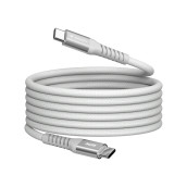 Кабел Verbatim Sync & Charge USB-C to USB-C 60W Magnetic 120 cm - Grey - 31850