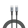 Кабел Verbatim Sync & Charge USB-C to USB-C 100W 120 cm - 31846