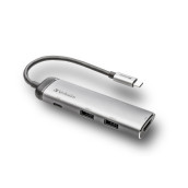 USB хъб Verbatim USB-C Multiport Hub USB 3.1 Gen1 - 49140