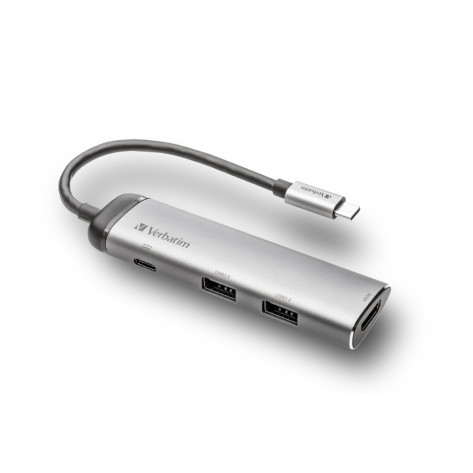 USB хъб Verbatim USB-C Multiport Hub USB 3.1 Gen1 - 49140