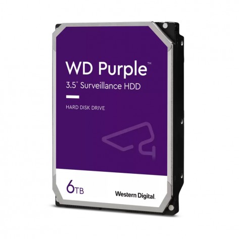 Твърд диск Western Digital Purple 6TB  - WD64PURZ