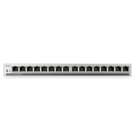 Комутатор ZyXEL GS1100-16ES  Slimline Unmanaged + 16 port Gigabit - Unmanaged + Switch - GS1100-16E-EU0101F