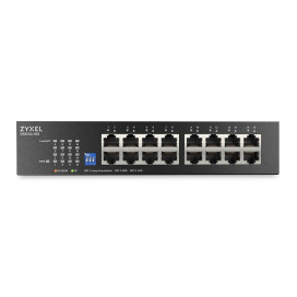 Комутатор ZyXEL GS1100-16S 16 port Gigabit - DIP selector Unmanaged Switch - GS1100-16S-EU0101F