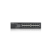 Комутатор ZyXEL GS1100-16v4  Unmanaged + 16 port Gigabit Unmanaged Switch - GS1100-16-EU0104F