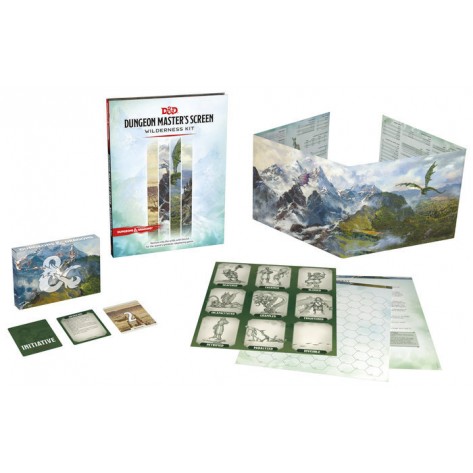  Аксесоар за ролева игра Dungeons & Dragons - Dungeon Master's Screen Wilderness Kit