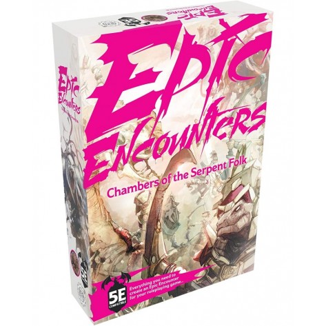  Допълнение за ролева игра Epic Encounters: Chambers of the Serpent Folk (D&D 5e compatible)