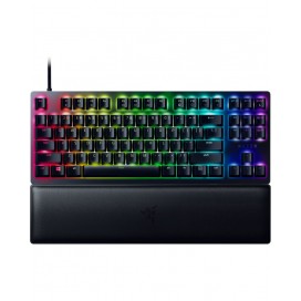  Механична клавиатура Razer - Huntsman V2 Tenkeyless, Purple, RGB, черна