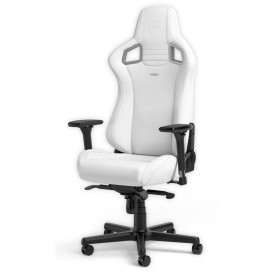  Гейминг стол noblechairs - EPIC White Edition, бял/черен