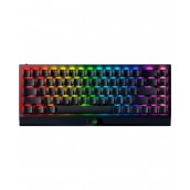 Механична клавиатура Razer - BlackWidow V3 Mini, безжична, Yellow, RGB, Phantom Pudding, черна