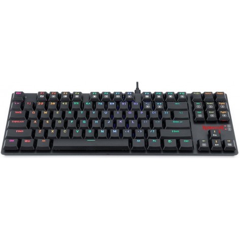 Механична клавиатура Redragon - K607 APS TKL, Blue, RGB, черна