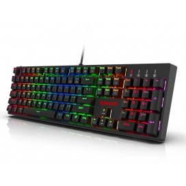 Mеханична клавиатура Redragon - Surara K582RGB-BK, Red, черна