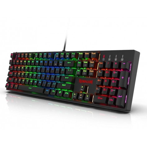 Mеханична клавиатура Redragon - Surara K582RGB-BK, Red, черна