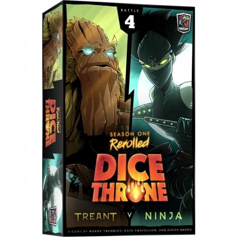 Настолна игра Dice Throne - Treant vs Ninja (Season 1 Rerolled)