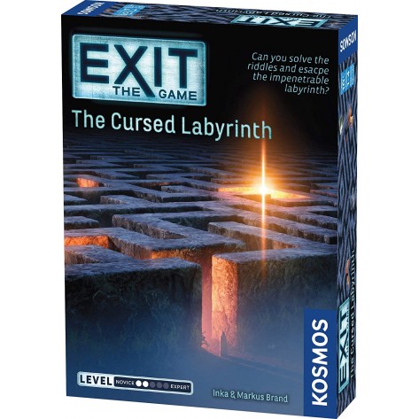 Настолна игра Exit: The Cursed Labyrinth - семейна