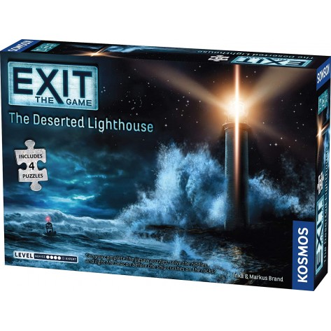 Настолна игра Exit: The Deserted Lighthouse PUZZLE - семейна