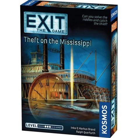 Настолна игра Exit: The Theft on the Mississippi - семейна