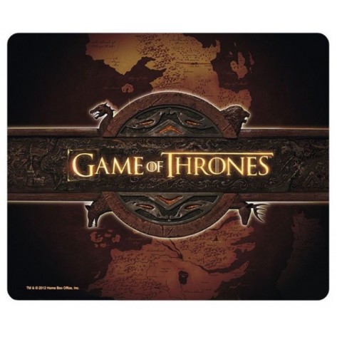 Гейминг подложка за мишка Abysse Corp - Game of Thrones, Logo and Map