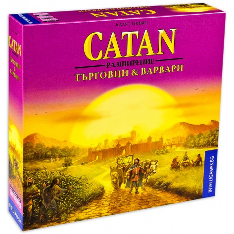  Разширение за настолна игра Catan - Търговци и Варвари