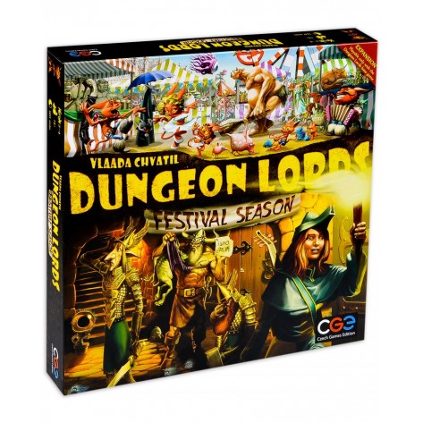 Разширение за настолна игра Dungeon Lords - Festival Season