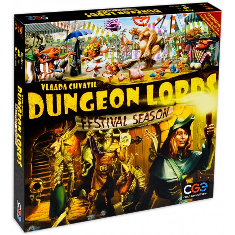  Разширение за настолна игра Dungeon Lords - Festival Season