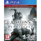 Игра Assassin's Creed III Remastered + All Solo DLC & Assassin's Creed Liberation за PlayStation 4 Игра Assassin's Creed III Remastered + All Solo DLC & Assassin's Creed Liberation за PlayStation 4