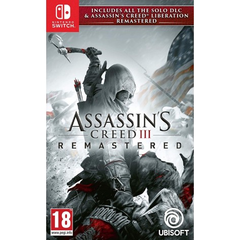 Игра Assassin's Creed III Remastered + All Solo DLC & Assassin's Creed Liberation за Nintendo Switch