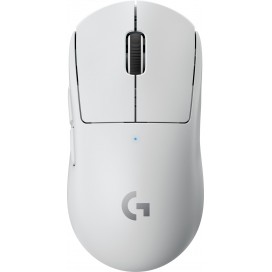  Гейминг мишка Logitech - PRO X SUPERLIGHT, оптична, безжична, бяла