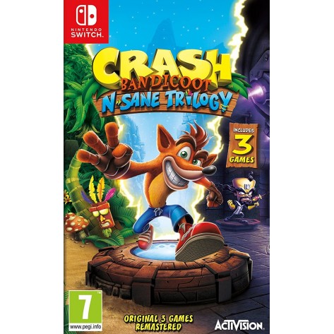 Игра Crash Bandicoot N. Sane Trilogy за Nintendo Switch