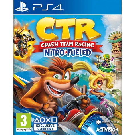 Игра Crash Team Racing Nitro-Fueled за PlayStation 4