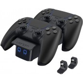  Докинг зарядна станция Venom - за PS5, двойна, черна