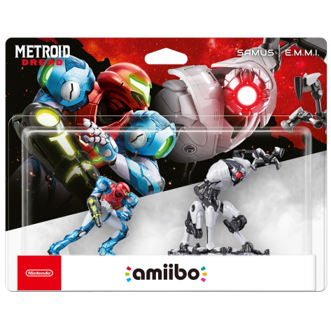 Игра Фигура Nintendo Amiibo – Samus & E.M.M.I, Double Pack [Metroid]