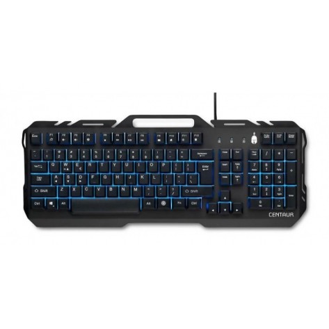 Гейминг клавиатура Spartan Gear - Centaur, RGB, черна