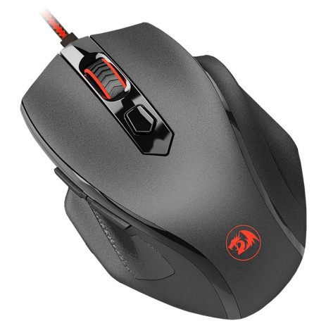 Гейминг мишка Redragon - Tiger2 M709-1-BK, оптична, черна
