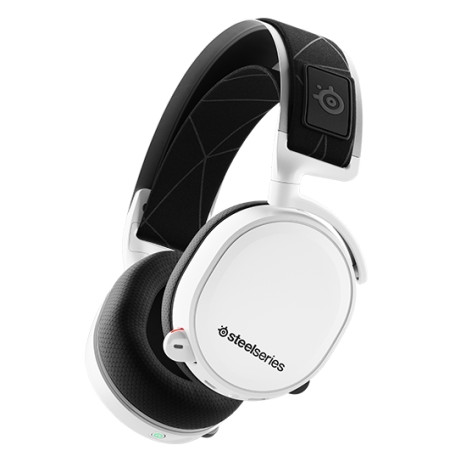 Гейминг слушалки SteelSeries - Arctis 7 2019 Edition, бели