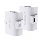  High Capacity Twin Battery Pack Venom - white, 1100 mAh (Xbox Series X|S)